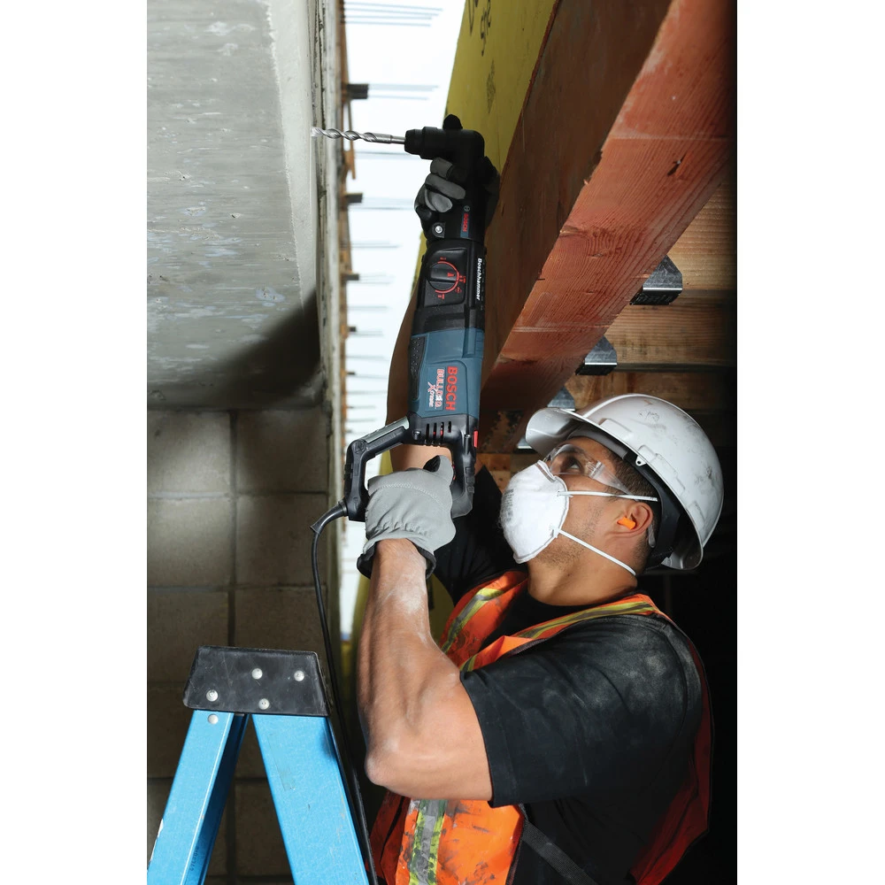 Bosch 11255VSR 1 In. SDS-plus D-Handle Bulldog Xtreme Rotary Hammer 3 Bosch 11255VSR 1 In. SDS-plus D-Handle Bulldog Xtreme Rotary Hammer - Image 3