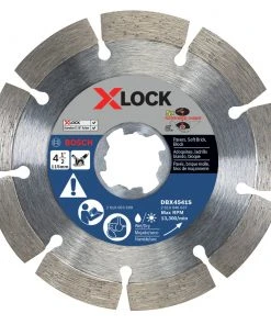 Bosch DBX4541S X-LOCK Segmented Rim 4-1/2 In. Diamond Blade