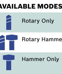 Bosch GBH18V-26DK25 Bulldog 18V EC Brushless Lithium-Ion 1 In. Cordless SDS-plus Rotary Hammer Kit With 2 Batteries (4 Ah) 16 Bosch GBH18V-26DK25 Bulldog 18V EC Brushless Lithium-Ion 1 In. Cordless SDS-plus Rotary Hammer Kit With 2 Batteries (4 Ah) -Bosch Sales Store bshngbh18v 26dk25 d
