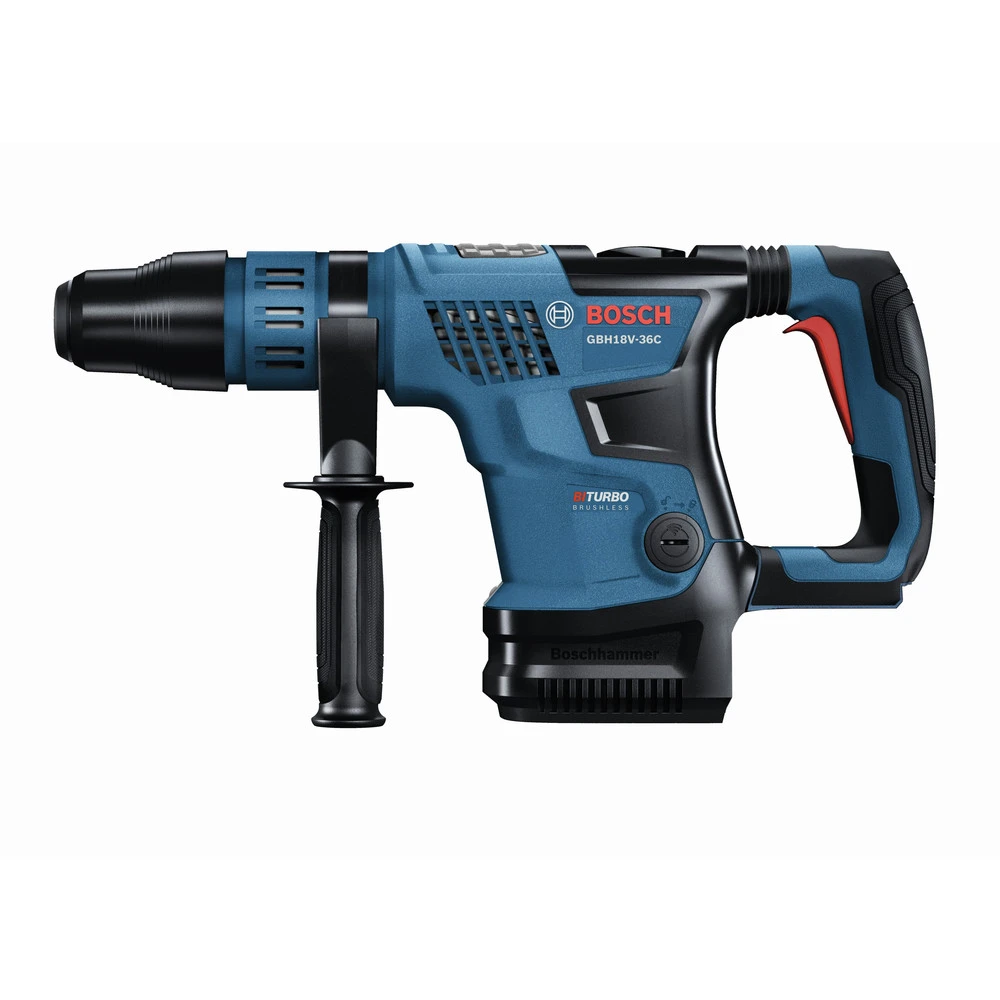 Bosch GBH18V-36CN PROFACTOR 18V Cordless SDS-max 1-9/16 In. Rotary Hammer With BiTurbo Brushless Technology (Tool Only) 2 Bosch GBH18V-36CN PROFACTOR 18V Cordless SDS-max 1-9/16 In. Rotary Hammer With BiTurbo Brushless Technology (Tool Only) - Image 2