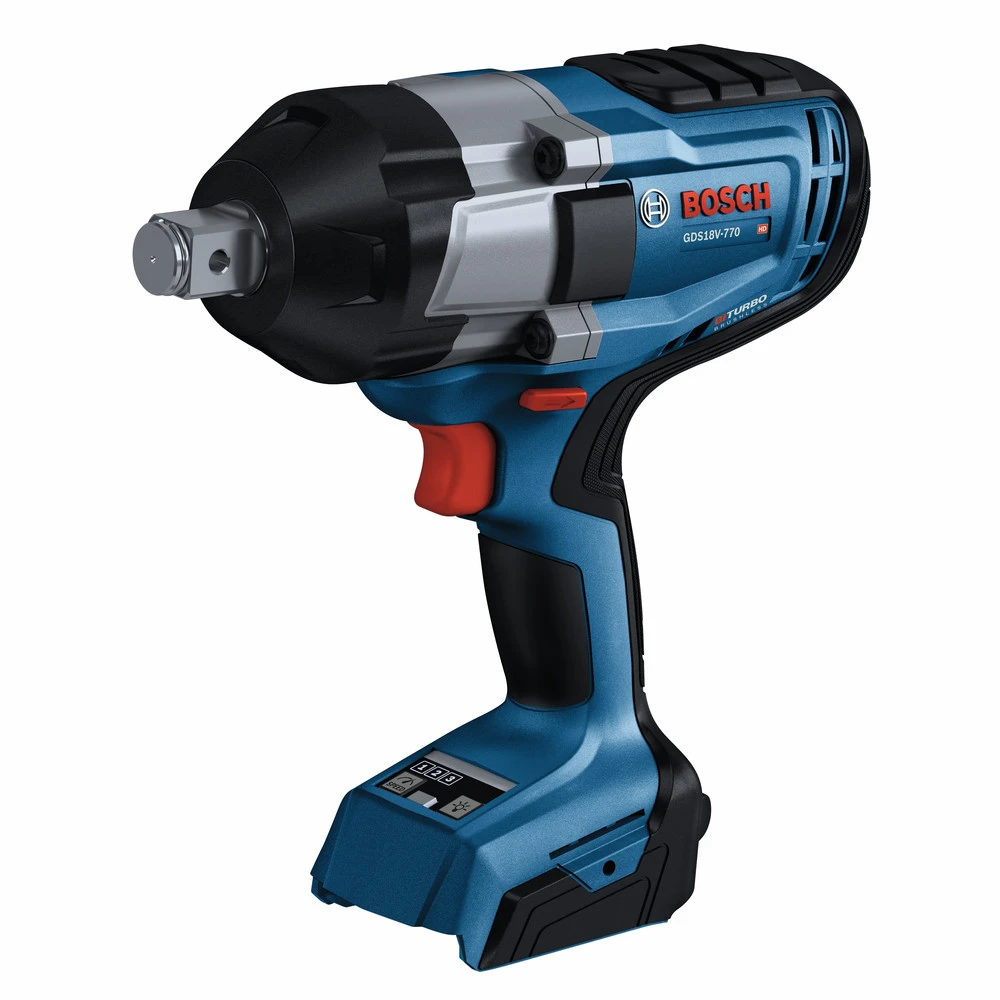 Bosch GDS18V-770N CORE18V Brushless Lithium-Ion 3/4 In. PROFACTOR Impact Wrench With Friction Ring And Thru-Hole (Tool Only) 1 Bosch GDS18V-770N CORE18V Brushless Lithium-Ion 3/4 In. PROFACTOR Impact Wrench With Friction Ring And Thru-Hole (Tool Only)