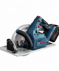 Bosch GKS18V-25GCB14 PROFACTOR 18V Cordless 7-1/4 In. Circular Saw Kit With BiTurbo Brushless Technology And Track Compatibility Kit With (1) 8 Ah Battery 15 Bosch GKS18V-25GCB14 PROFACTOR 18V Cordless 7-1/4 In. Circular Saw Kit With BiTurbo Brushless Technology And Track Compatibility Kit With (1) 8 Ah Battery -Bosch Sales Store bshngks18v 25gcb14 c