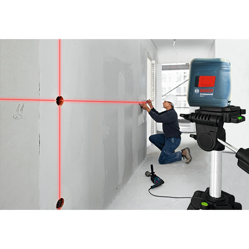 Bosch GLL2 Self-Leveling Cross-Line Laser 5 Bosch GLL2 Self-Leveling Cross-Line Laser - Image 5