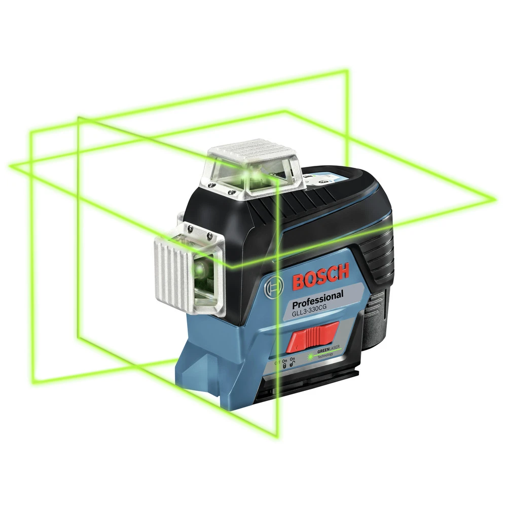 Bosch GLL3-330CG 360-Degrees Connected Green-Beam Three-Plane Leveling And Alignment-Line Laser 1 Bosch GLL3-330CG 360-Degrees Connected Green-Beam Three-Plane Leveling And Alignment-Line Laser