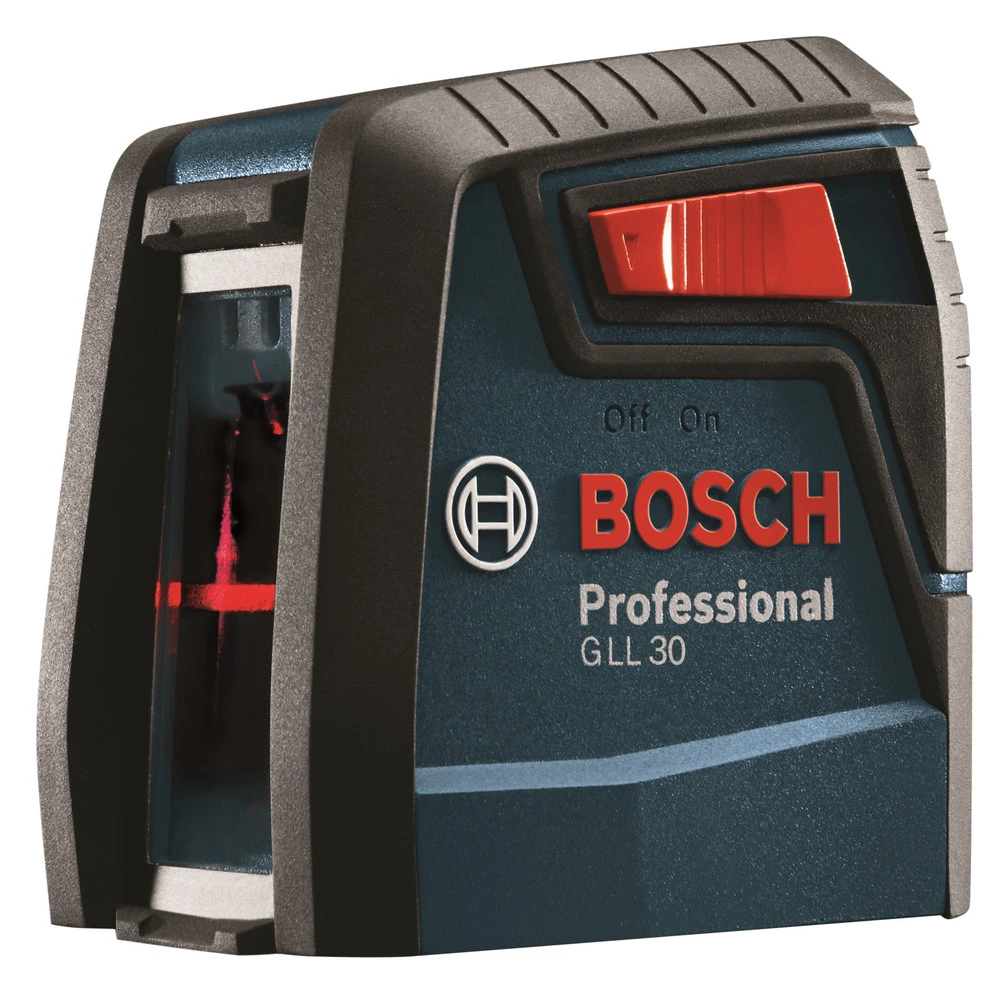 Bosch GLL 30 30 Ft. Self-Leveling Cross-Line Laser 1 Bosch GLL 30 30 Ft. Self-Leveling Cross-Line Laser