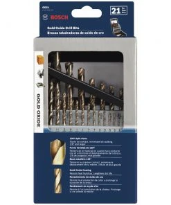 Bosch GO29 29-Piece Gold Oxide Drill Bit Set -Bosch Sales Store bshngo29 b