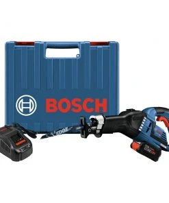 Bosch GSA18V-125K14A 18V EC Brushless Stroke Multi-Grip 1.25 In. Cordless Reciprocating Saw Kit (8 Ah)