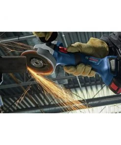 Bosch GWS18V-8B15 18V EC Brushless Lithium-Ion 4-1/2 In. Cordless Connected Angle Grinder Kit With No Lock-On Paddle Switch (4 Ah) -Bosch Sales Store bshngws18v 8b15 f