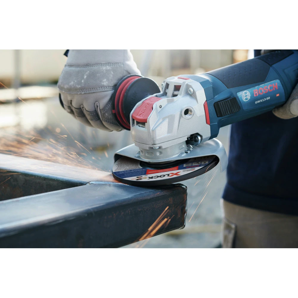 Bosch GWX10-45E X-LOCK 4-1/2 In. Ergonomic Angle Grinder 4 Bosch GWX10-45E X-LOCK 4-1/2 In. Ergonomic Angle Grinder - Image 4