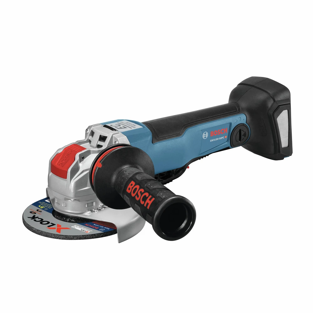 Bosch GWX18V-50PCN X-LOCK 18V EC Brushless Connected-Ready 4-1/2 In. - 5 In. Angle Grinder With No Lock-On Paddle Switch (Tool Only) 1 Bosch GWX18V-50PCN X-LOCK 18V EC Brushless Connected-Ready 4-1/2 In. - 5 In. Angle Grinder With No Lock-On Paddle Switch (Tool Only)