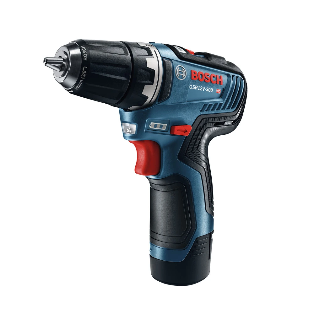 Bosch GXL12V-220B22 12V Max Brushless Lithium-Ion 3/8 In. Cordless Drill Driver/1/4 In. Hex Impact Driver Combo Kit (2 Ah) 2 Bosch GXL12V-220B22 12V Max Brushless Lithium-Ion 3/8 In. Cordless Drill Driver/1/4 In. Hex Impact Driver Combo Kit (2 Ah) - Image 2