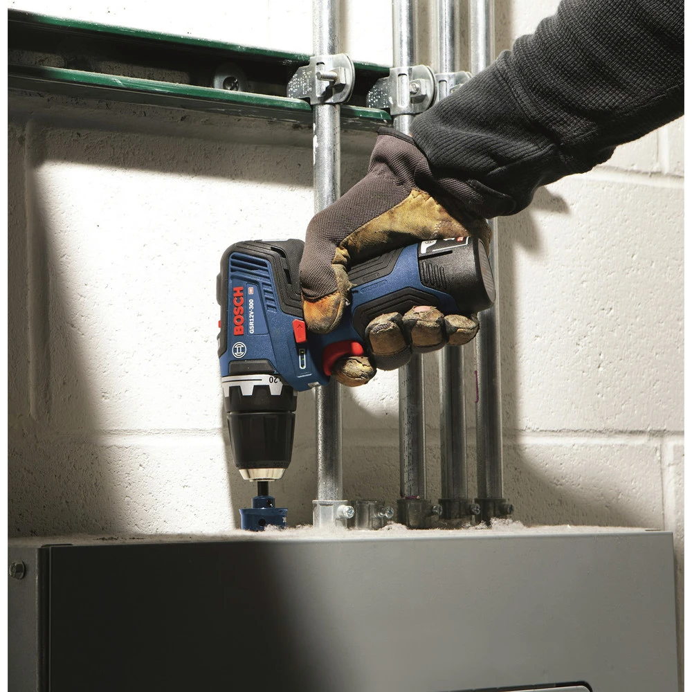 Bosch GXL12V-220B22 12V Max Brushless Lithium-Ion 3/8 In. Cordless Drill Driver/1/4 In. Hex Impact Driver Combo Kit (2 Ah) 7 Bosch GXL12V-220B22 12V Max Brushless Lithium-Ion 3/8 In. Cordless Drill Driver/1/4 In. Hex Impact Driver Combo Kit (2 Ah) - Image 7