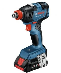 Bosch GXL18V-233B25 18V Freak 1/4 In. And 1/2 In. Two-in-One Bit/Socket Impact Driver And 1/2 In. Hammer Drill Driver Combo Kit (4 Ah) -Bosch Sales Store bshngxl18v 233b25 b