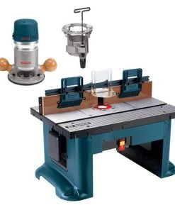 Bosch RA118EVSTB 2.25 HP Fixed-Base Electronic Router & Router Table Set