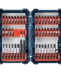Bosch SDMS44 44-Piece Impact Tough Screwdriving Custom Case System Set