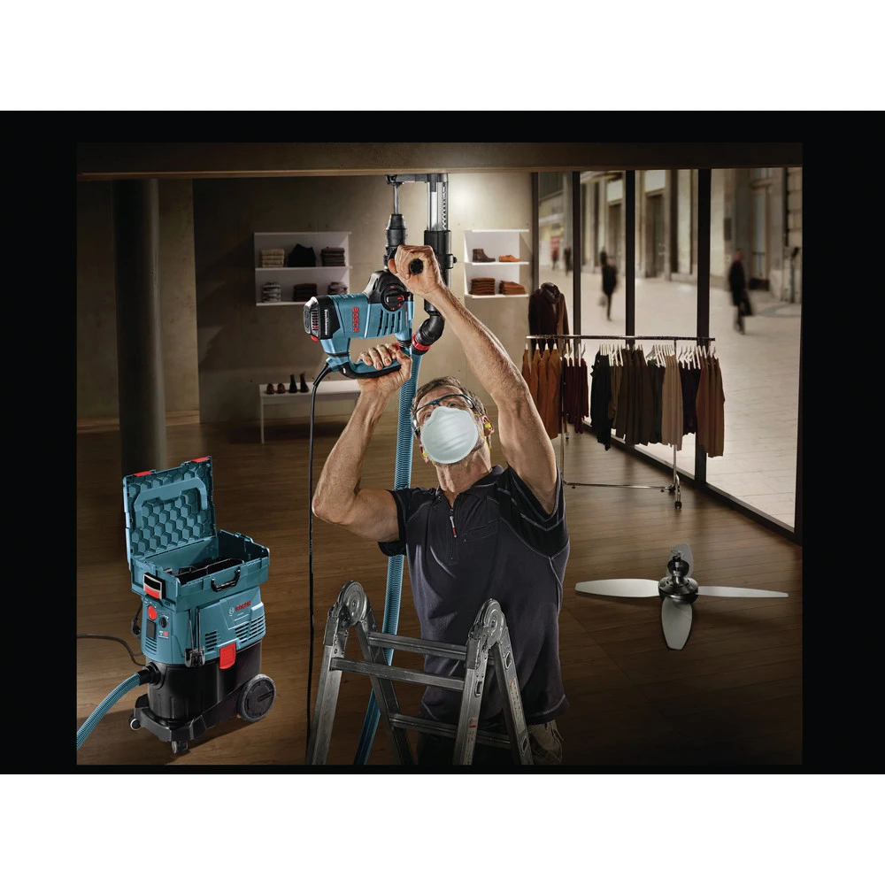 Bosch VAC090AH 9-Gallon Dust Extractor With Auto Filter Clean And HEPA Filter 7 Bosch VAC090AH 9-Gallon Dust Extractor With Auto Filter Clean And HEPA Filter - Image 7