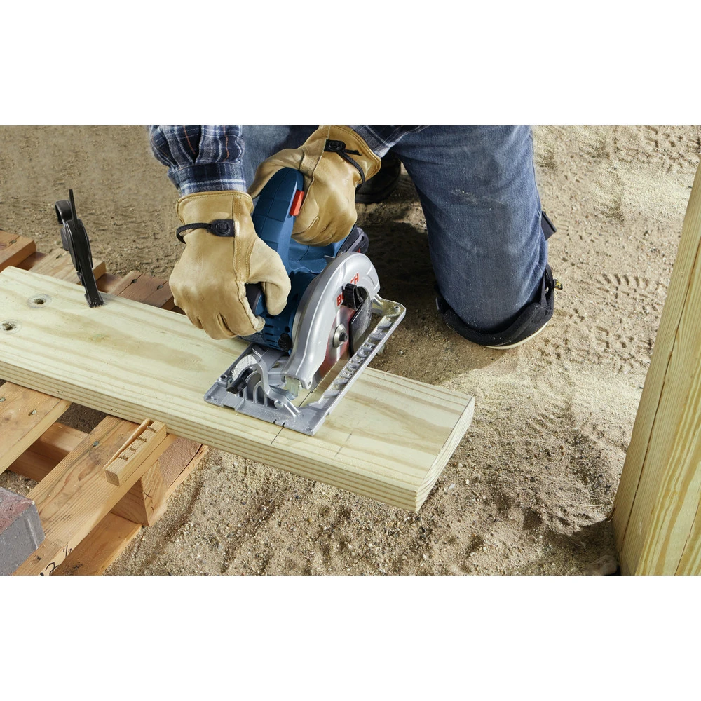 Factory Reconditioned Bosch CCS180-B15-RT 18V Lithium-Ion 6-1/2 In. Cordless Circular Saw Kit (4 Ah) 6 Factory Reconditioned Bosch CCS180-B15-RT 18V Lithium-Ion 6-1/2 In. Cordless Circular Saw Kit (4 Ah) - Image 6