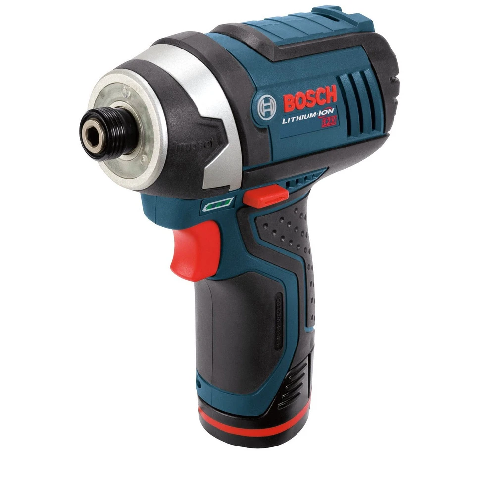 Factory Reconditioned Bosch CLPK241-120-RT 12V MAX Cordless Lithium-Ion 3/8 In. Hammer Drill & Impact Driver Combo Kit 5 Factory Reconditioned Bosch CLPK241-120-RT 12V MAX Cordless Lithium-Ion 3/8 In. Hammer Drill & Impact Driver Combo Kit - Image 5