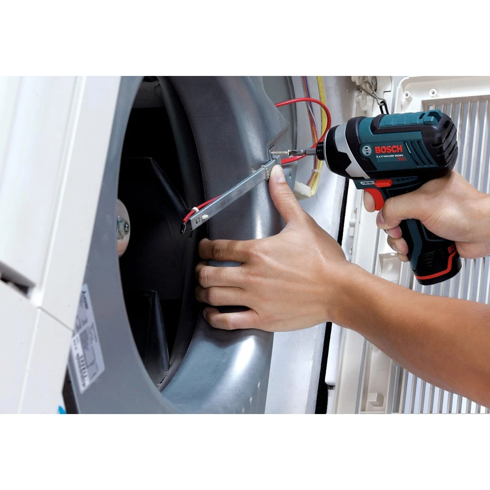 Factory Reconditioned Bosch CLPK241-120-RT 12V MAX Cordless Lithium-Ion 3/8 In. Hammer Drill & Impact Driver Combo Kit 6 Factory Reconditioned Bosch CLPK241-120-RT 12V MAX Cordless Lithium-Ion 3/8 In. Hammer Drill & Impact Driver Combo Kit - Image 6