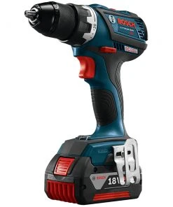 Factory Reconditioned Bosch DDS183-01-RT 18V Lithium-Ion EC Brushless Compact Tough 1/2 In. Cordless Drill Driver Kit (4 Ah) -Bosch Sales Store bshrdds183 01 rt b