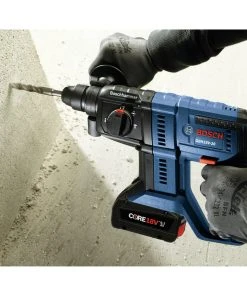 Factory Reconditioned Bosch GBH18V-20N-RT 18V Compact Lithium-Ion 3/4 In. Cordless SDS-plus Rotary Hammer (Tool Only) -Bosch Sales Store bshrgbh18v 20n rt c