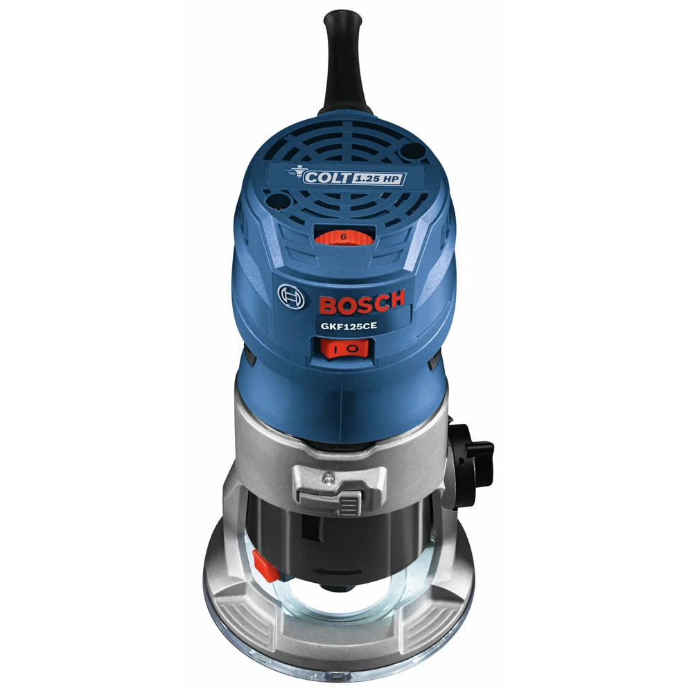 Factory Reconditioned Bosch GKF125CEK-RT Colt 7 Amp 1.25 HP Variable Speed Palm Router 2 Factory Reconditioned Bosch GKF125CEK-RT Colt 7 Amp 1.25 HP Variable Speed Palm Router - Image 2