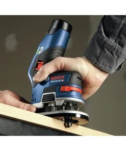 Factory Reconditioned Bosch GKF12V-25N-RT 12V Max Brushless Lithium-Ion 1/4 In. Cordless Palm Edge Router (Tool Only) -Bosch Sales Store bshrgkf12v 25n rt f