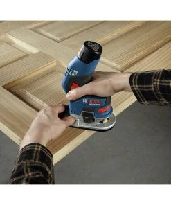 Factory Reconditioned Bosch GKF12V-25N-RT 12V Max Brushless Lithium-Ion 1/4 In. Cordless Palm Edge Router (Tool Only) -Bosch Sales Store bshrgkf12v 25n rt g