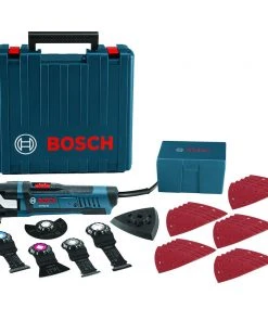 Factory Reconditioned Bosch GOP40-30C-RT StarlockPlus Oscillating Multi-Tool Kit With Snap-In Blade Attachment & 5 Blades