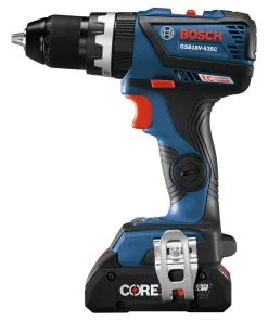 Factory Reconditioned Bosch GSB18V-535CB15-RT 18V Lithium-Ion Brushless 1/2 In. Cordless Hammer Drill Driver Kit (4 Ah) -Bosch Sales Store bshrgsb18v 535cb15 rt b