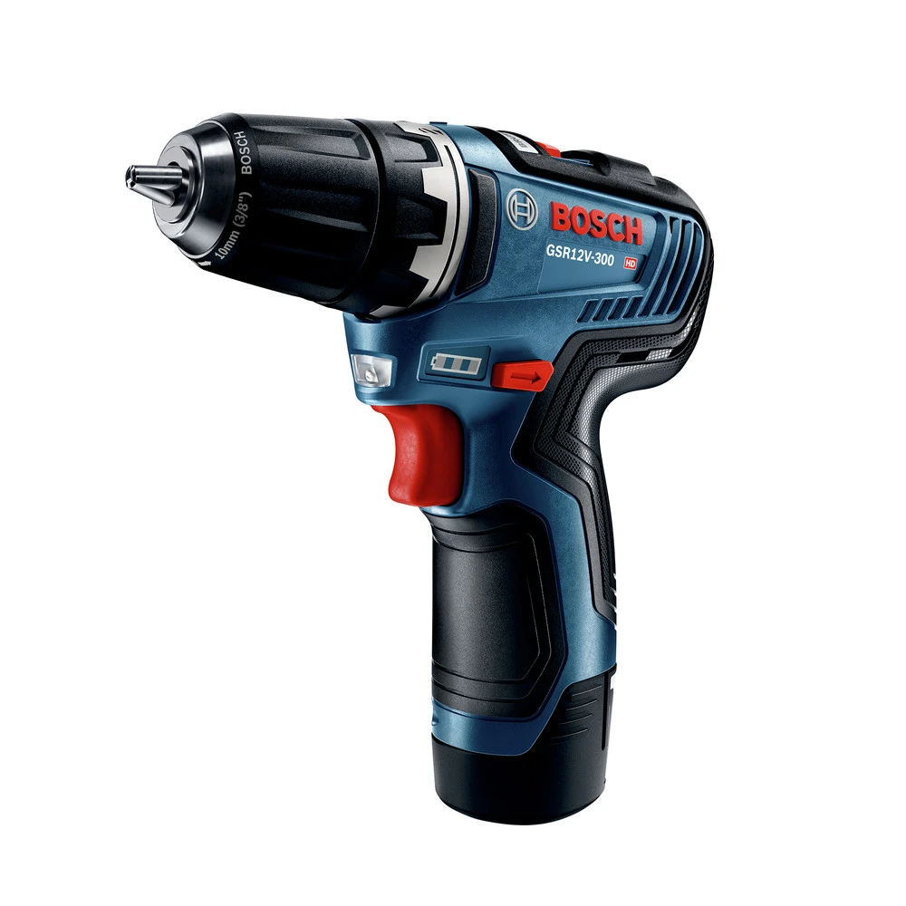 Factory Reconditioned Bosch GSR12V-300B22-RT 12V Max EC Brushless Lithium-Ion 3/8 In. Cordless Drill Driver Kit (2 Ah) 2 Factory Reconditioned Bosch GSR12V-300B22-RT 12V Max EC Brushless Lithium-Ion 3/8 In. Cordless Drill Driver Kit (2 Ah) - Image 2