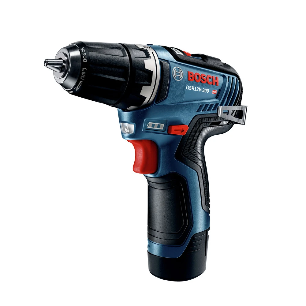 Factory Reconditioned Bosch GSR12V-300B22-RT 12V Max EC Brushless Lithium-Ion 3/8 In. Cordless Drill Driver Kit (2 Ah) 4 Factory Reconditioned Bosch GSR12V-300B22-RT 12V Max EC Brushless Lithium-Ion 3/8 In. Cordless Drill Driver Kit (2 Ah) - Image 4