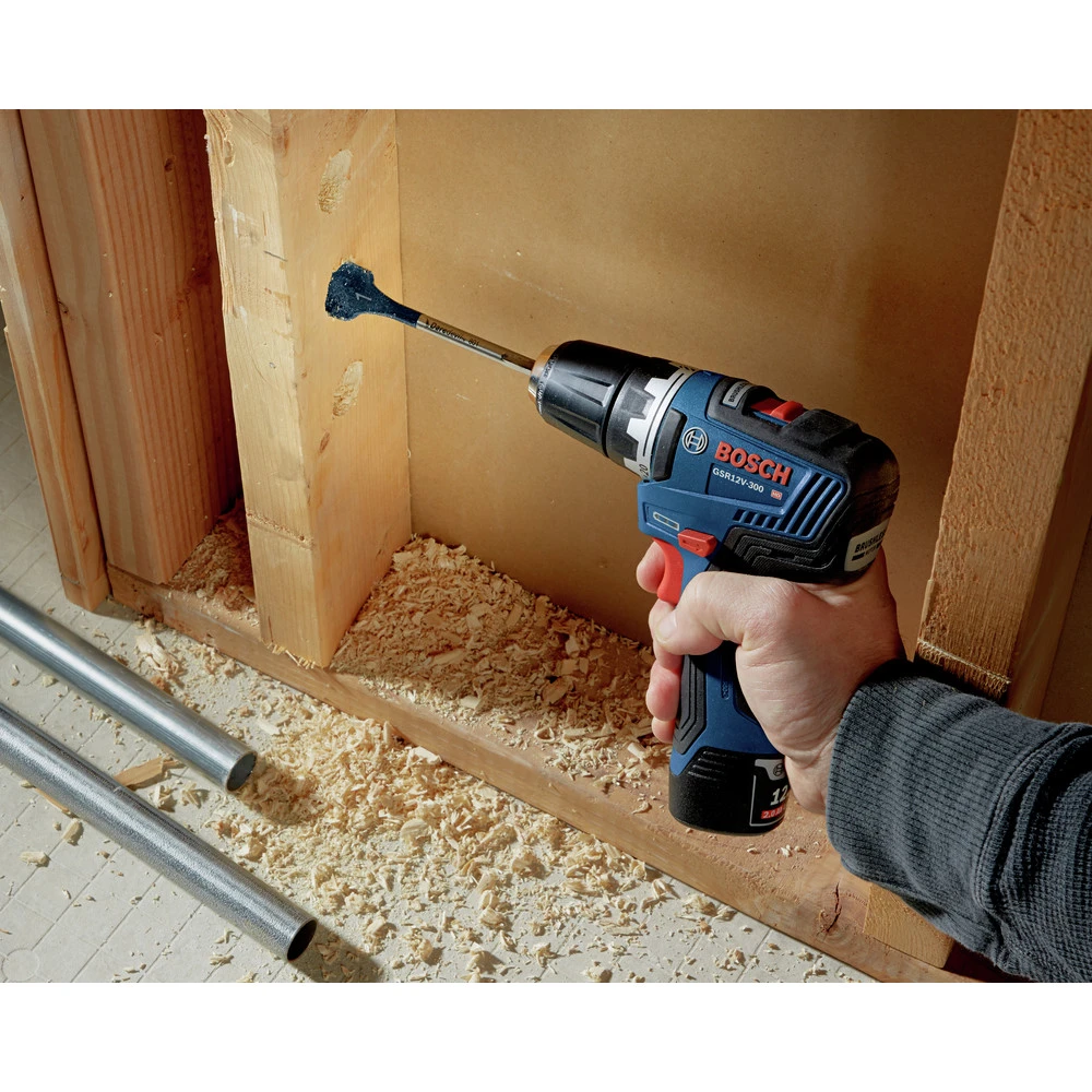 Factory Reconditioned Bosch GSR12V-300B22-RT 12V Max EC Brushless Lithium-Ion 3/8 In. Cordless Drill Driver Kit (2 Ah) 10 Factory Reconditioned Bosch GSR12V-300B22-RT 12V Max EC Brushless Lithium-Ion 3/8 In. Cordless Drill Driver Kit (2 Ah) - Image 10