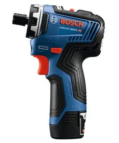 Factory Reconditioned Bosch GSR12V-300HXB22-RT 12V Max Brushless Lithium-Ion 1/4 In. Cordless Hex Two-Speed Screwdriver Kit With 2 Batteries (2.0 Ah) -Bosch Sales Store bshrgsr12v 300hxb22 rt c