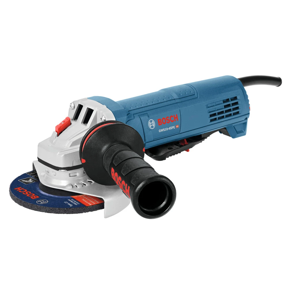 Factory Reconditioned Bosch GWS10-45E-RT 120V 10 Amp Ergonomic 4-1/2 In. Angle Grinder 1 Factory Reconditioned Bosch GWS10-45E-RT 120V 10 Amp Ergonomic 4-1/2 In. Angle Grinder