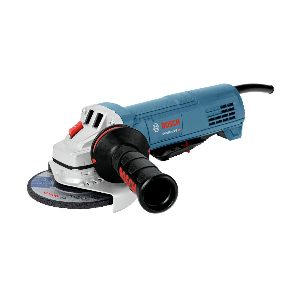 Factory Reconditioned Bosch GWS10-45PE-RT 10 Amp 4-1/2 In. Angle Grinder With Paddle Switch 1 Factory Reconditioned Bosch GWS10-45PE-RT 10 Amp 4-1/2 In. Angle Grinder With Paddle Switch