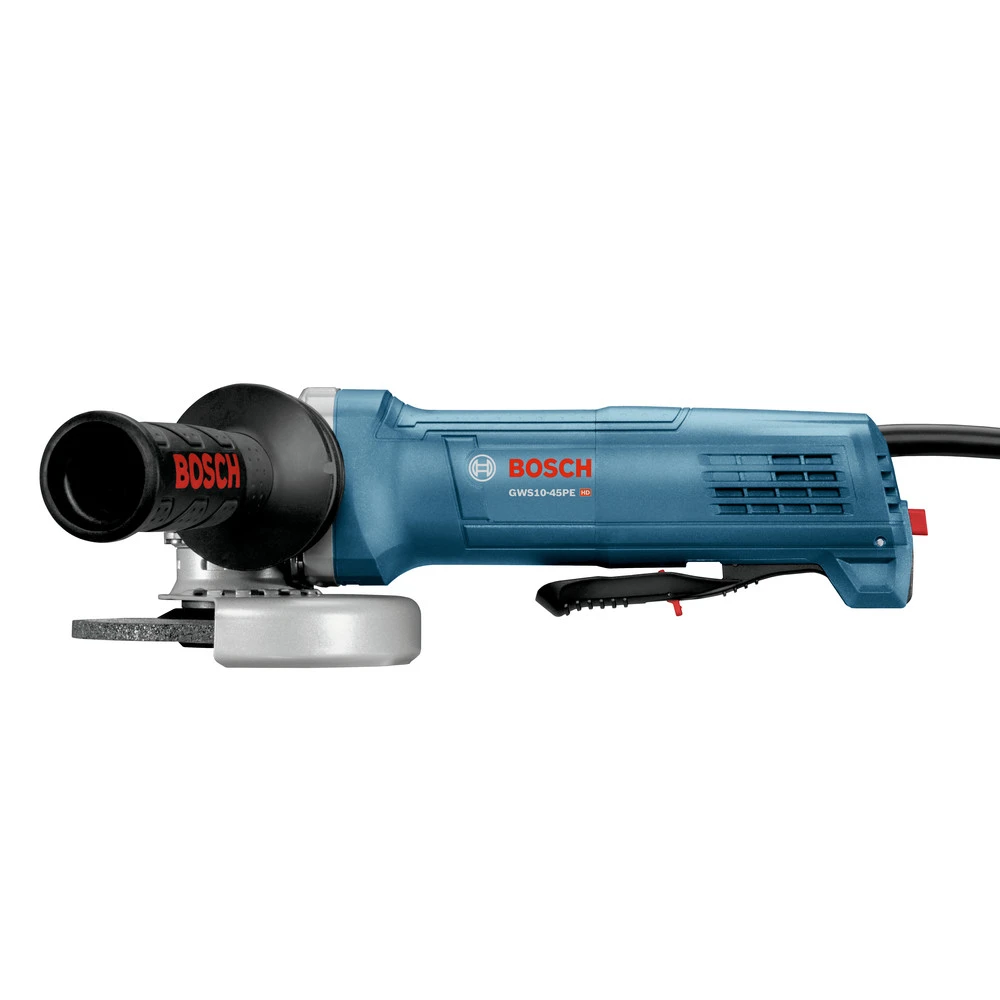 Factory Reconditioned Bosch GWS10-45PE-RT 10 Amp 4-1/2 In. Angle Grinder With Paddle Switch 2 Factory Reconditioned Bosch GWS10-45PE-RT 10 Amp 4-1/2 In. Angle Grinder With Paddle Switch - Image 2