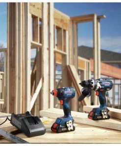 Factory Reconditioned Bosch GXL18V-224B25-RT 18V Brute Tough Connected-Ready EC Brushless Li-Ion 1/2 In. Cordless Hammer Drill Driver / 1/4 / 1/2 In. 2-In-1 Impact Driver Combo Kit (4 Ah) 11 Factory Reconditioned Bosch GXL18V-224B25-RT 18V Brute Tough Connected-Ready EC Brushless Li-Ion 1/2 In. Cordless Hammer Drill Driver / 1/4 / 1/2 In. 2-In-1 Impact Driver Combo Kit (4 Ah) -Bosch Sales Store bshrgxl18v 224b25 rt e