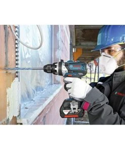 Factory Reconditioned Bosch HDH183-01-RT 18V 4.0 Ah EC Cordless Li-Ion Brushless Brute Tough 1/2 In. Hammer Drill Driver Kit 12 Factory Reconditioned Bosch HDH183-01-RT 18V 4.0 Ah EC Cordless Li-Ion Brushless Brute Tough 1/2 In. Hammer Drill Driver Kit -Bosch Sales Store bshrhdh18301rt d