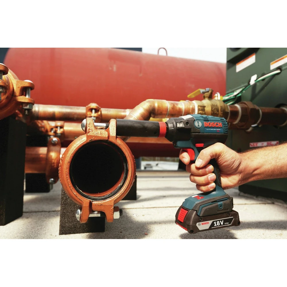 Factory Reconditioned Bosch IDH182-02-RT 18V Cordless Lithium-Ion Brushless Socket Ready Impact Driver Kit With Soft Case 5 Factory Reconditioned Bosch IDH182-02-RT 18V Cordless Lithium-Ion Brushless Socket Ready Impact Driver Kit With Soft Case - Image 5