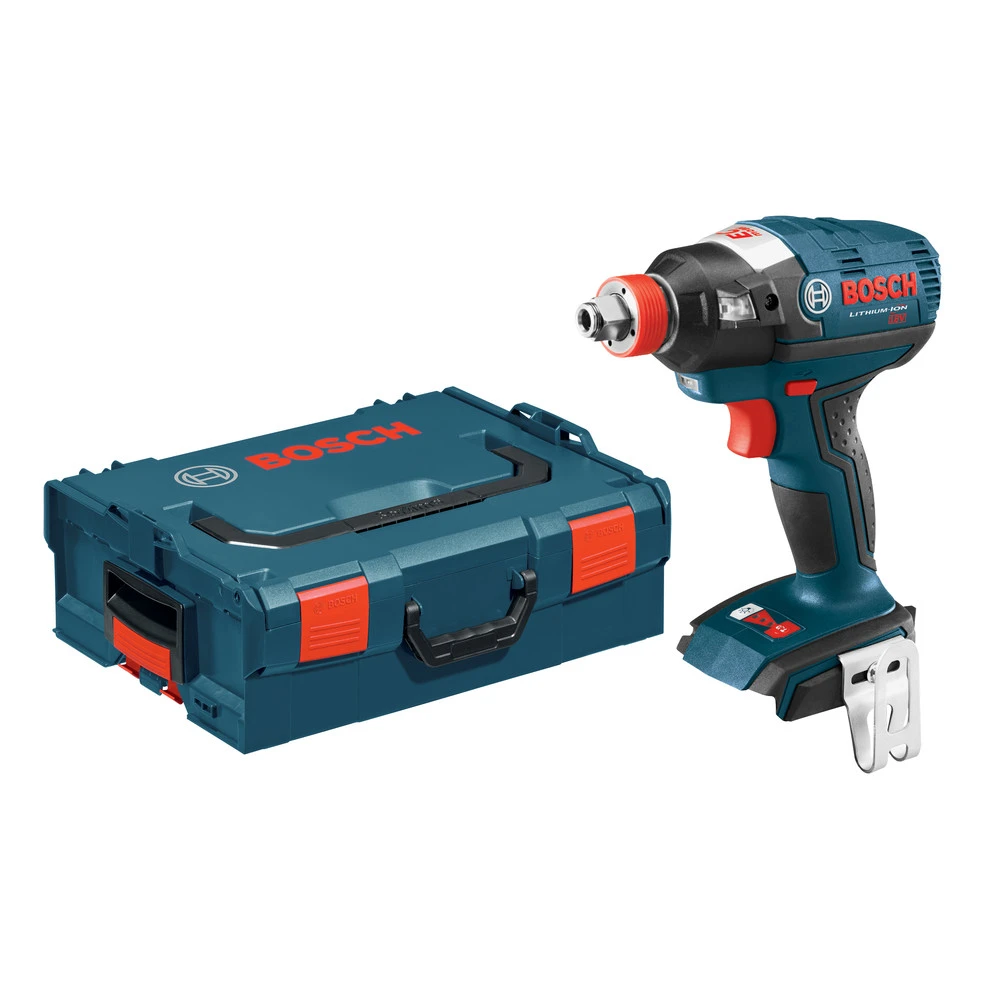 Factory Reconditioned Bosch IDH182BL-RT 18V Cordless Lithium-Ion Brushless Socket Ready Impact Driver (Tool Only) With L-BOXX 2 Case & ExactFit Insert Tray 1 Factory Reconditioned Bosch IDH182BL-RT 18V Cordless Lithium-Ion Brushless Socket Ready Impact Driver (Tool Only) With L-BOXX 2 Case & ExactFit Insert Tray