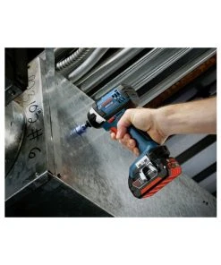 Factory Reconditioned Bosch IDS181-01-RT 18V Compact Tough 1/4 In. Hex Impact Driver With 2 HC FatPack Lithium-Ion Batteries -Bosch Sales Store bshrids181 01 rt b