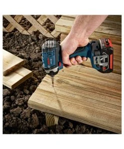 Factory Reconditioned Bosch IDS181-01-RT 18V Compact Tough 1/4 In. Hex Impact Driver With 2 HC FatPack Lithium-Ion Batteries -Bosch Sales Store bshrids181 01 rt d