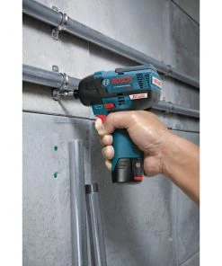 Factory Reconditioned Bosch PS42-02-RT 12V MAX 2.0 Ah Cordless Lithium-Ion EC Brushless 1/4 In. Hex Impact Driver Kit -Bosch Sales Store bshrps42 02 rt e