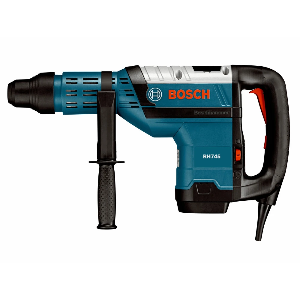 Factory Reconditioned Bosch RH745-RT 120V 13.5 Amp SDS-max 1-3/4 In. Corded Rotary Hammer 2 Factory Reconditioned Bosch RH745-RT 120V 13.5 Amp SDS-max 1-3/4 In. Corded Rotary Hammer - Image 2