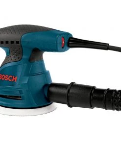 Factory Reconditioned Bosch ROS20VSC-RT 5 In. VS Palm Random Orbit Sander Kit With Canvas Carrying Bag -Bosch Sales Store bshrros20vsc rt b
