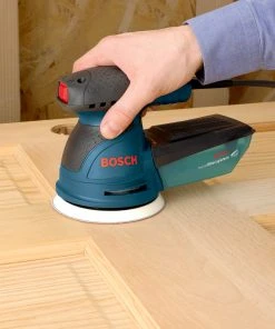 Factory Reconditioned Bosch ROS20VSC-RT 5 In. VS Palm Random Orbit Sander Kit With Canvas Carrying Bag -Bosch Sales Store bshrros20vsc rt i